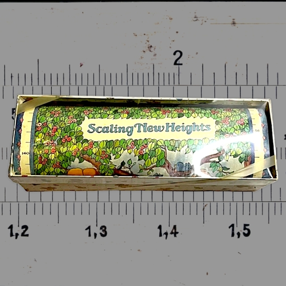 Vintage NIB Lucy Rigg Bears Hanging Child's Growth Chart 1985 C. R. Gibson USA - Picture 1 of 5